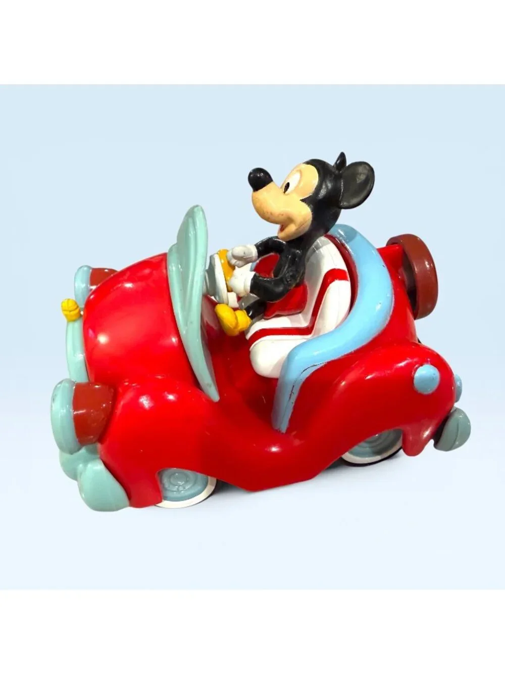 Disney Parks Exclusive Mickey Mouse Friction Style Pull Back Car Toy